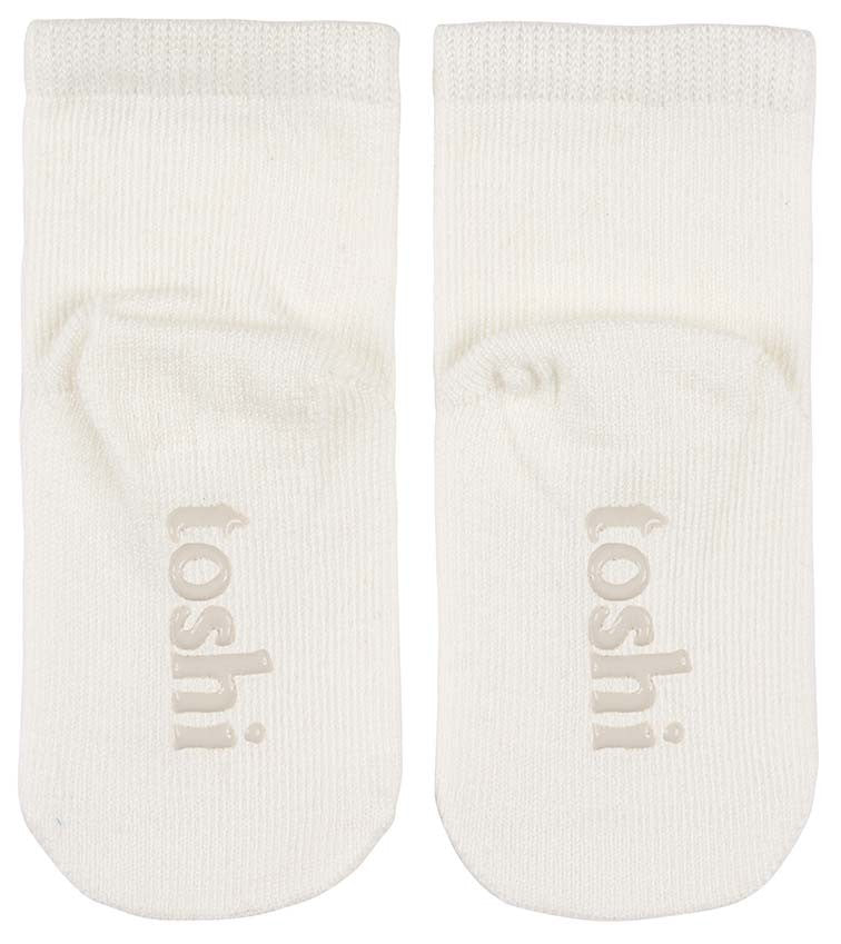 Toshi Organic Socks | Cream
