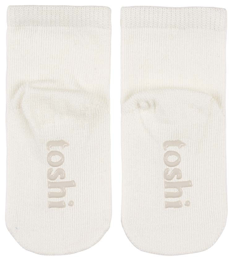 Toshi Organic Socks | Cream