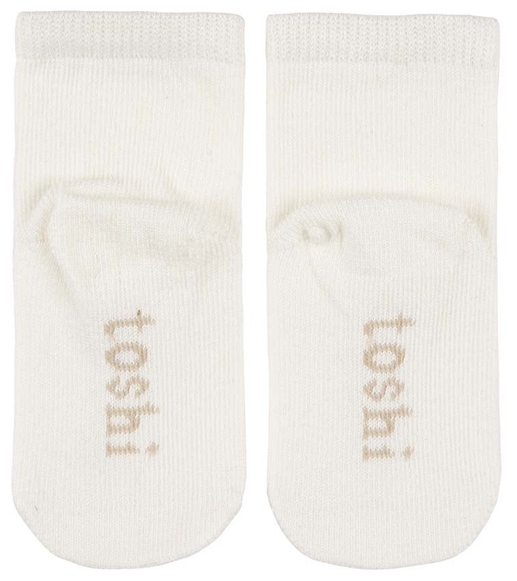 Toshi Organic Socks | Cream