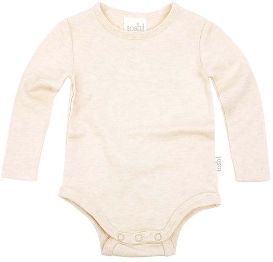 Toshi Dreamtime Organic Onesie LS | Feather