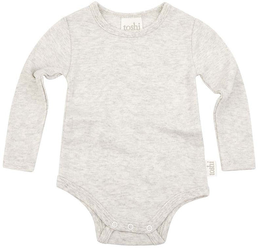 Toshi Dreamtime Organic Onesie LS | Pebble