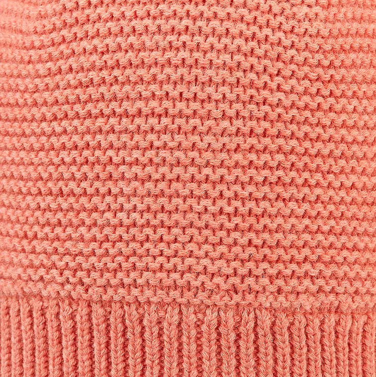 Toshi Organic Beanie | Snowy Coral