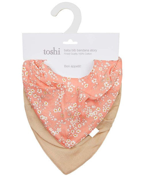 Toshi Baby Bandana Bib Set | Stephanie Tea Rose