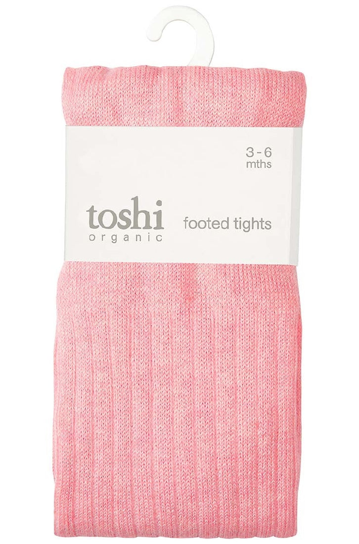 Toshi Organic Footed Tights | Dreamtime Carmine