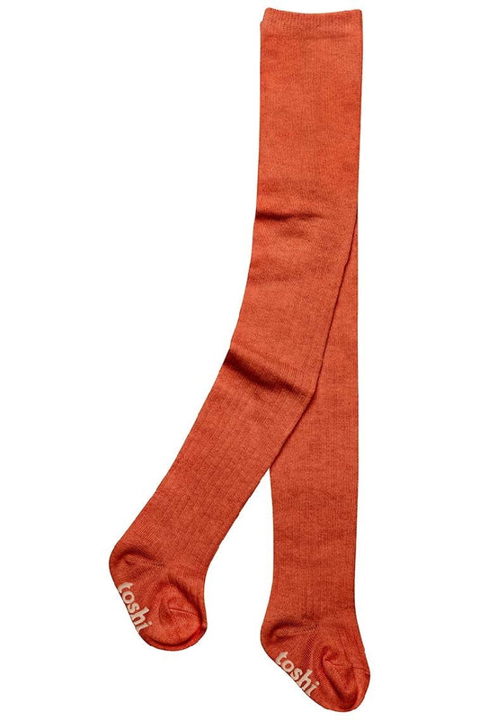 Toshi Organic Footed Tights | Dreamtime Saffron