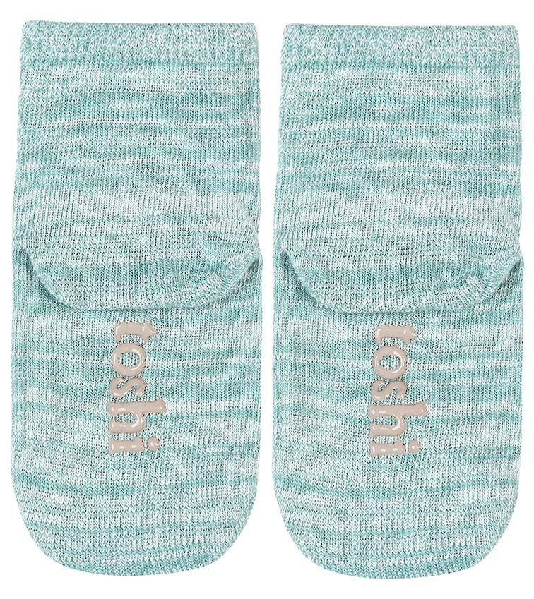 Toshi Organic Socks | Ankle Marle Jade