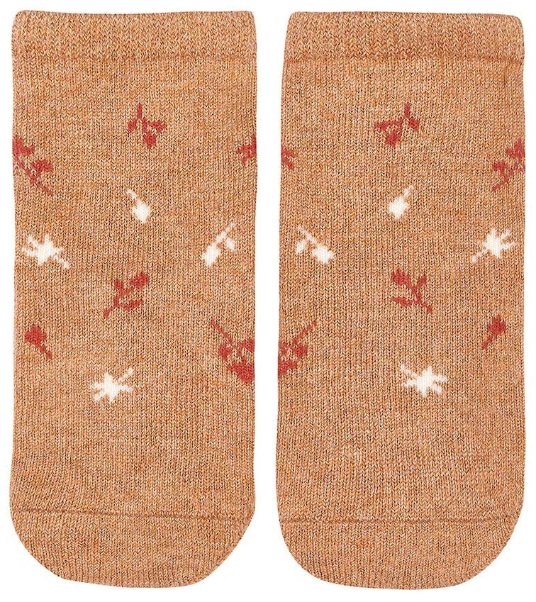Toshi Organic Socks | Ankle Maple Leaves