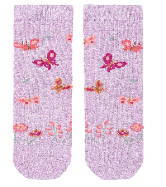 Toshi Organic Socks | Knee High Lavandula