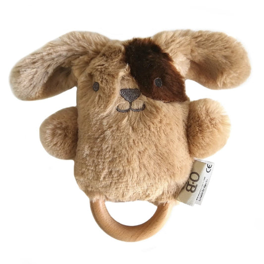 OB Design Soft Rattle Toy | Dave Dog