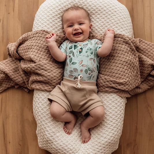 Snuggle Hunny Baby Shorts | Pebble Organic
