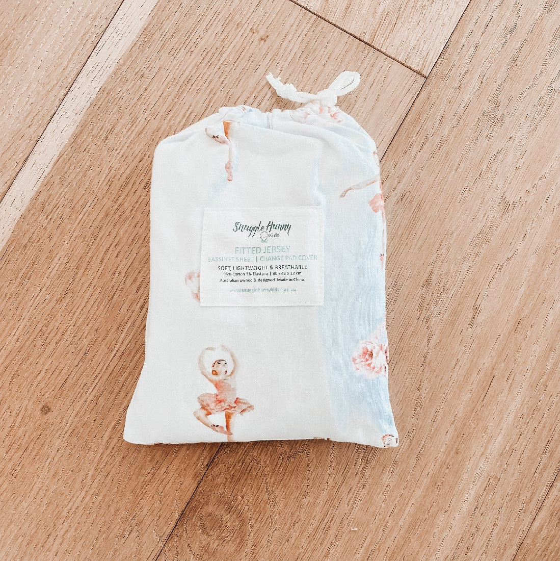 Baby Bassinet Sheet / Change Pad Cover | Snuggle Hunny Ballerina
