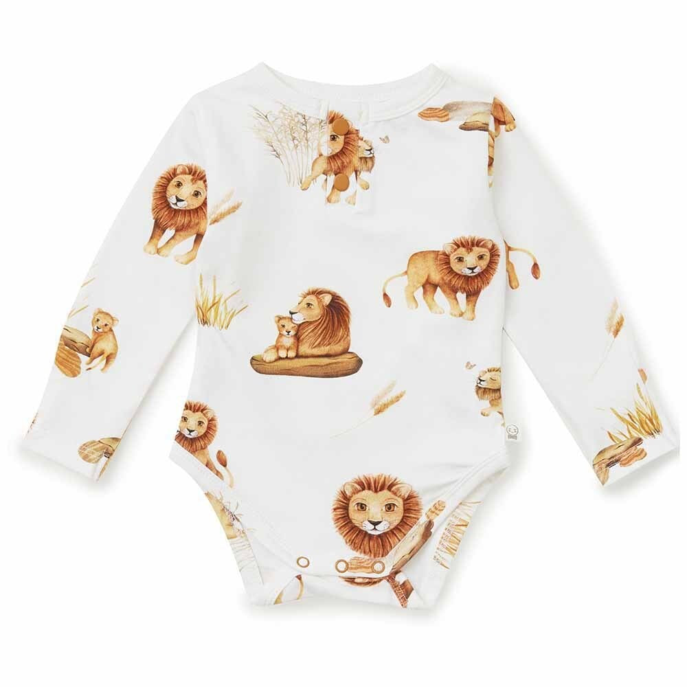 Snuggle Hunny Bodysuit | Lion