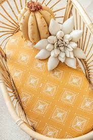 Kiin Baby Organic Change Pad Bassinet Sheet Morroco Amber